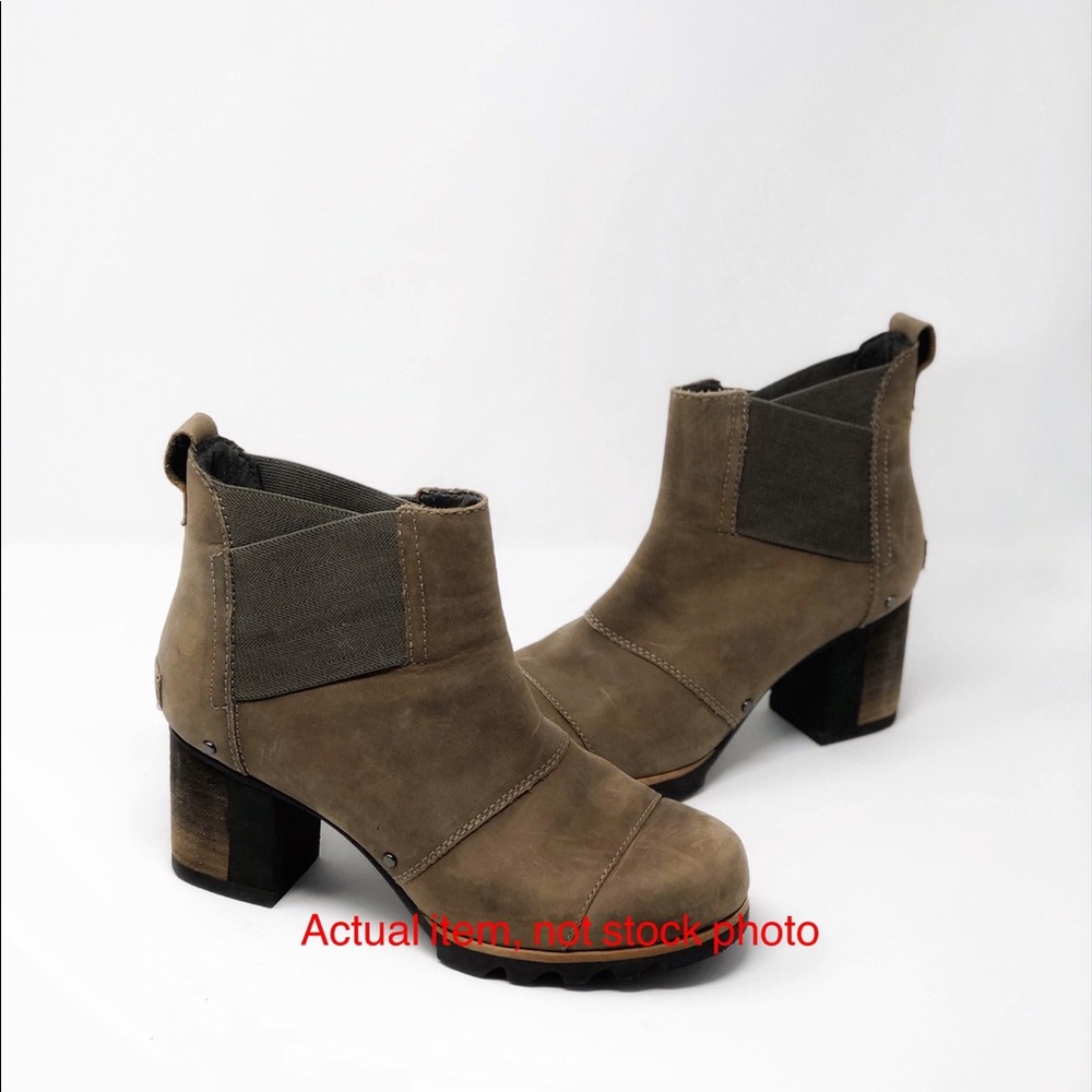 SOREL x Anthropologie Addington Heeled Chelsea Boo - Picture 2 of 5